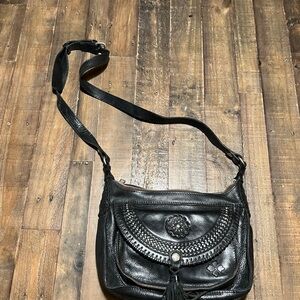 Vintage Patricia Nash Leather Shoulder Bag